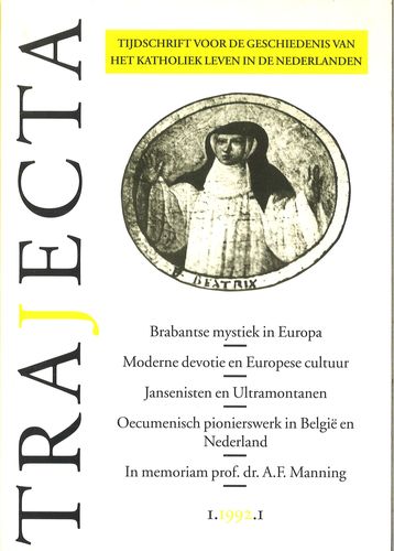 Kaft van Trajecta 1992.1