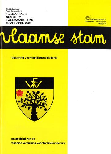Kaft van Vlaamse Stam 2006-02