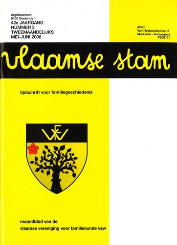 Kaft van Vlaamse Stam 2006-03