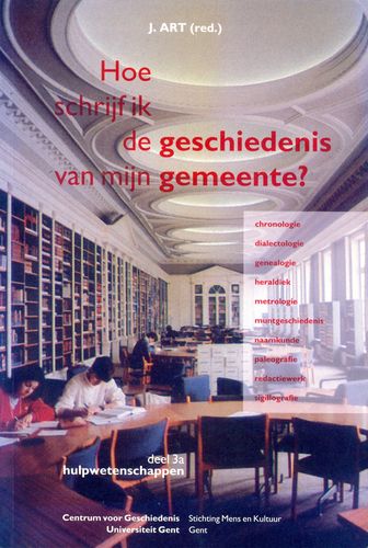 Kaft van Hoe schrijf ik de geschiedenis van mijn gemeente?