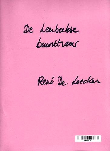 Kaft van De Leerbeekse buurttrams