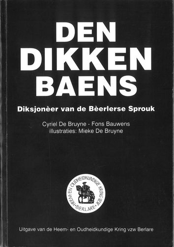 Kaft van Den dikken Baens