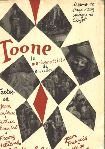 Kaft van Toone le marionnettiste de Bruxelles