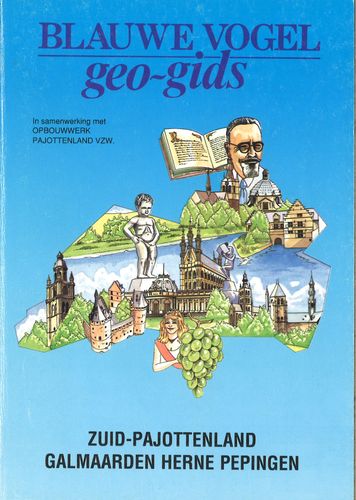 Kaft van Blauwe Vogel geo-gids